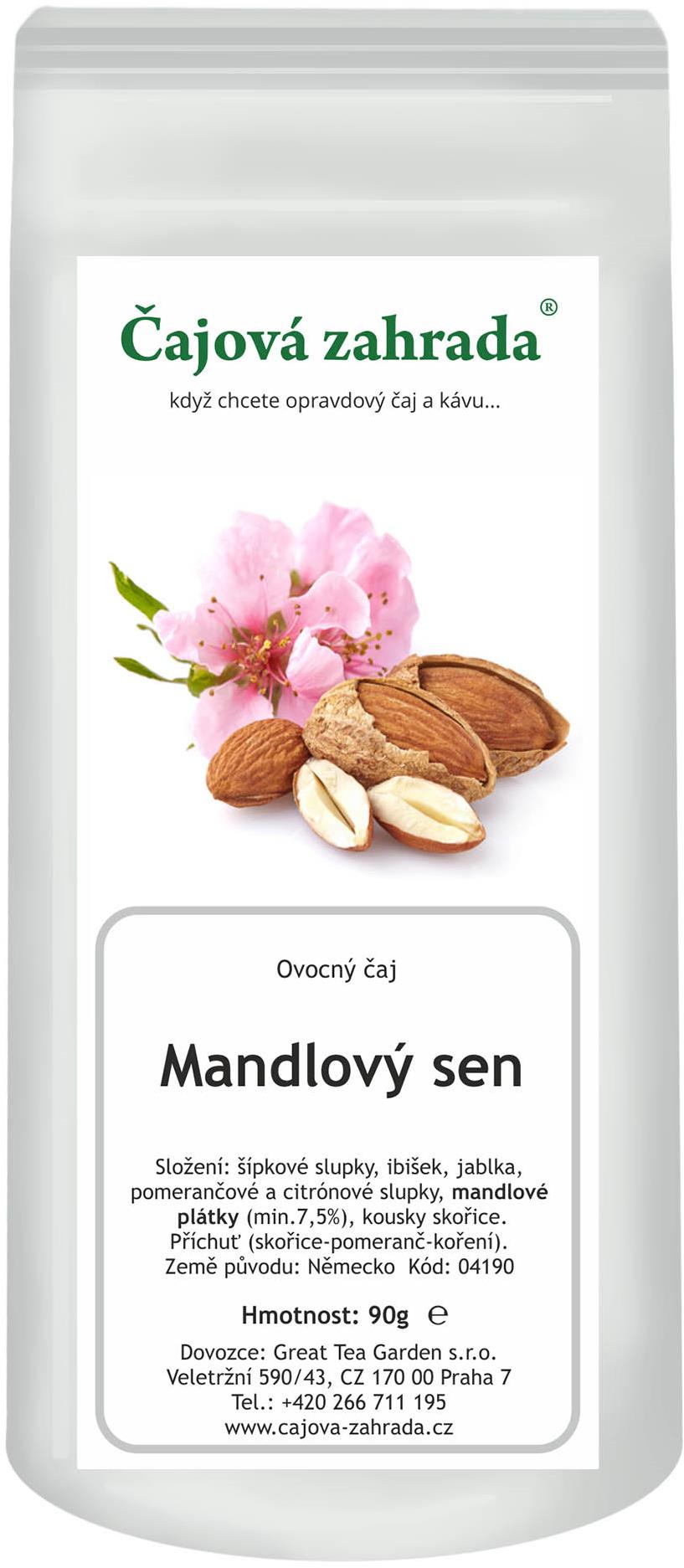 Čajová záhrada – Mandľový sen – ovocný čaj, 500 g