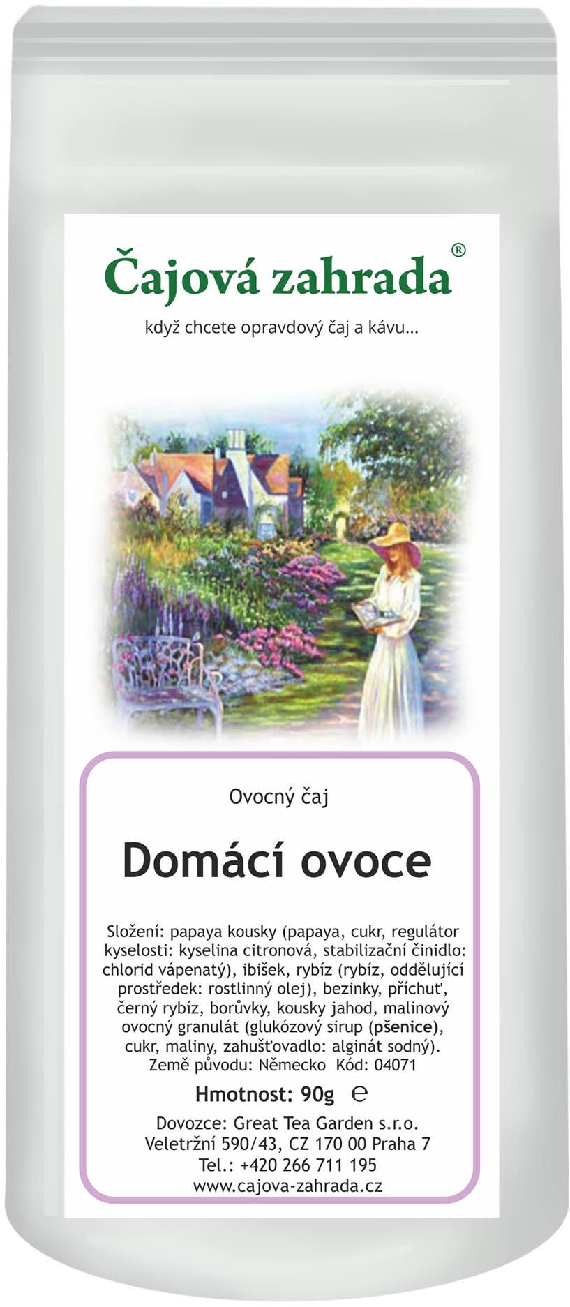 Čajová záhrada – Domáce ovocie – ovocný čaj, 90 g