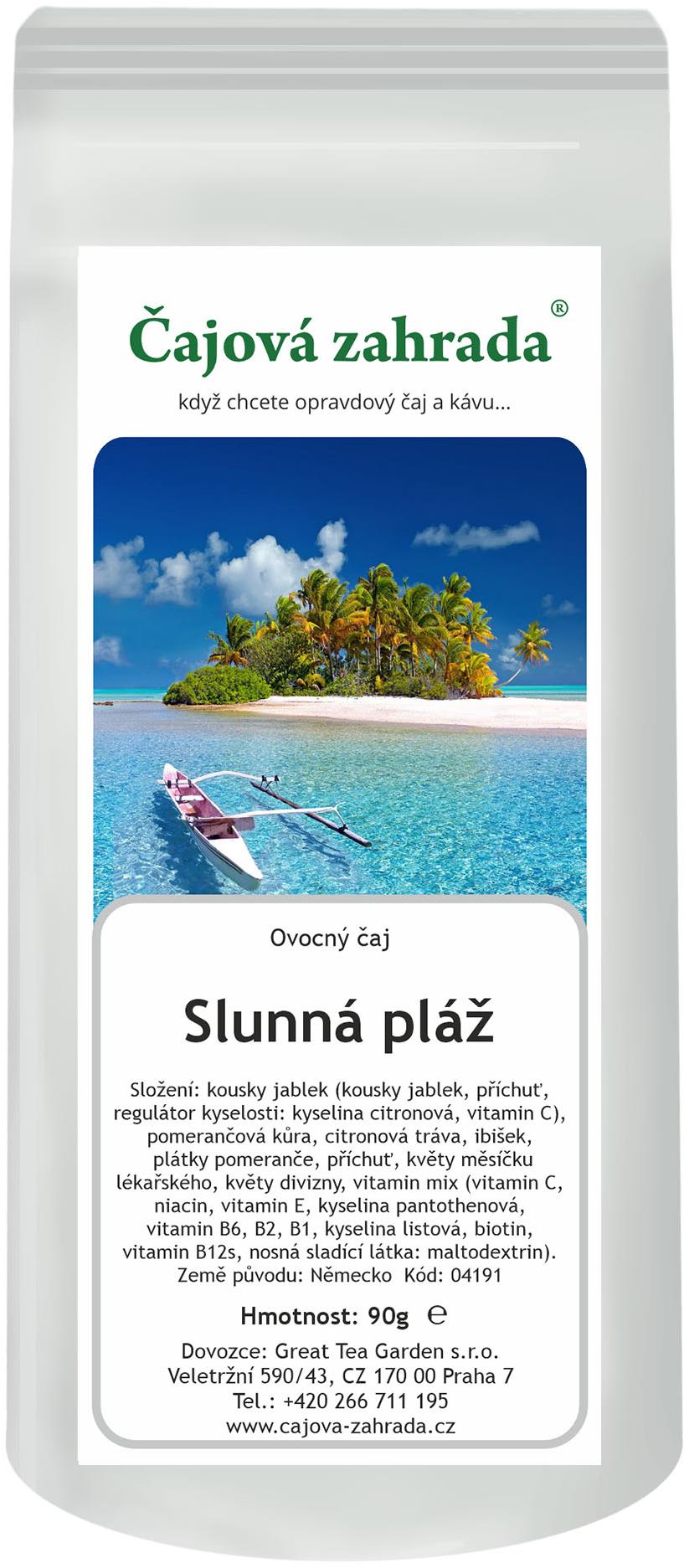 Čajová záhrada – Slnečná pláž – ovocný čaj, 90 g