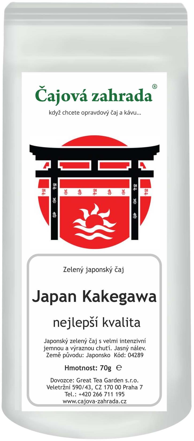 Čajová záhrada – Japan Sencha Kakegawa – zelený čaj, 70 g
