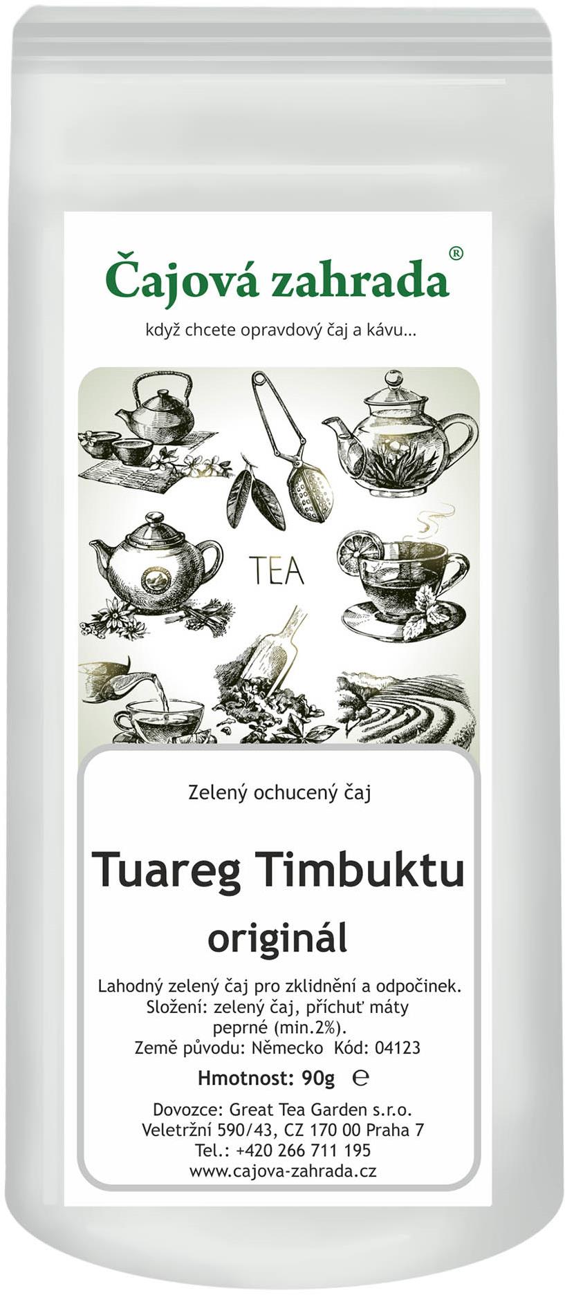 Čajová záhrada – Tuareg Timbuktu – zelený ochutený čaj, 90 g