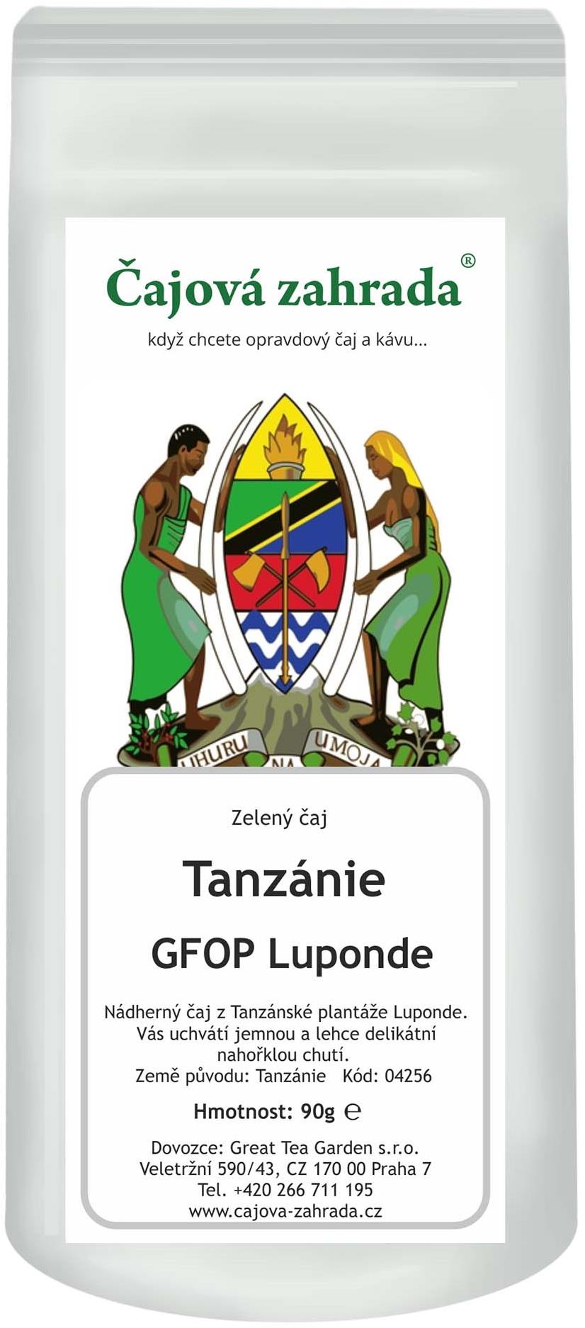 Čajová záhrada – Tanzánia Luponde – zelený čaj, 500 g