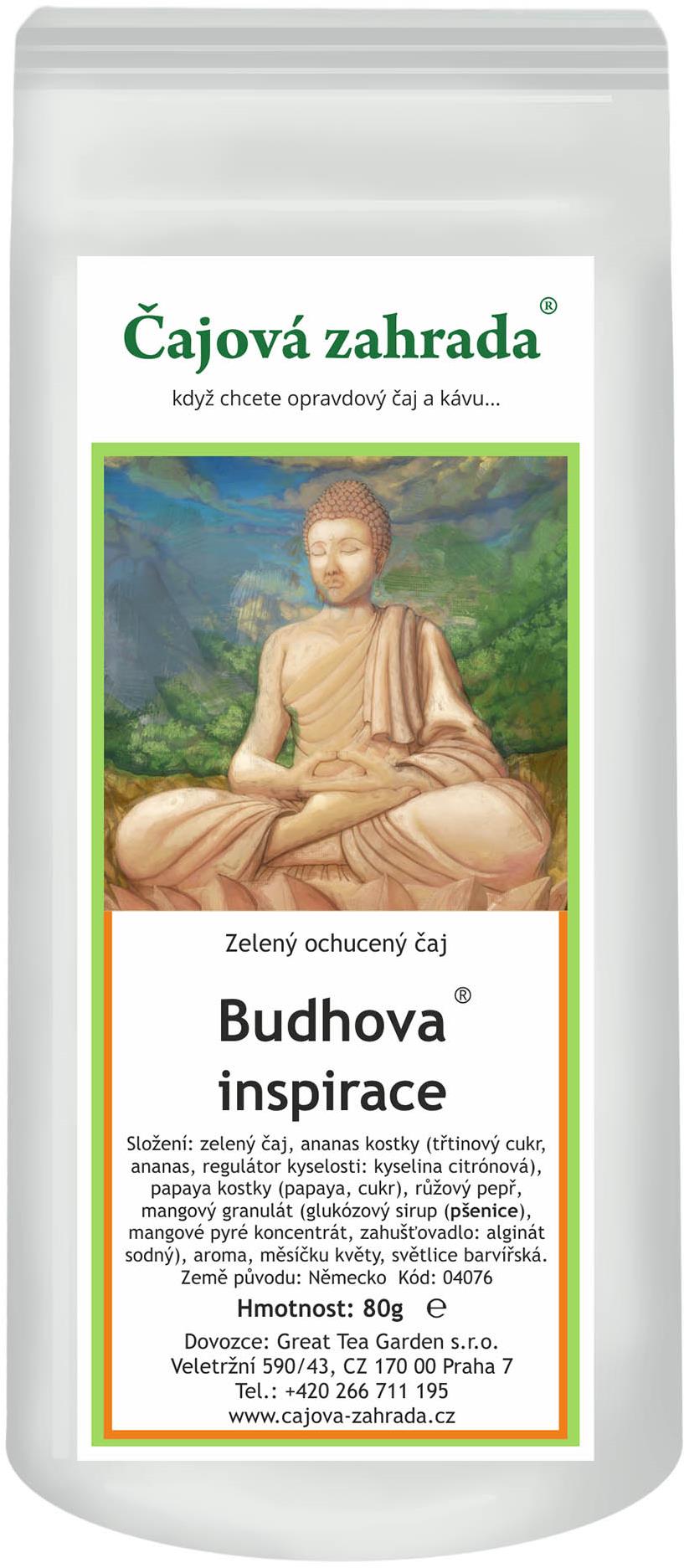 Čajová záhrada – Budhova inšpirácia® – zelený ochutený čaj, 500 g