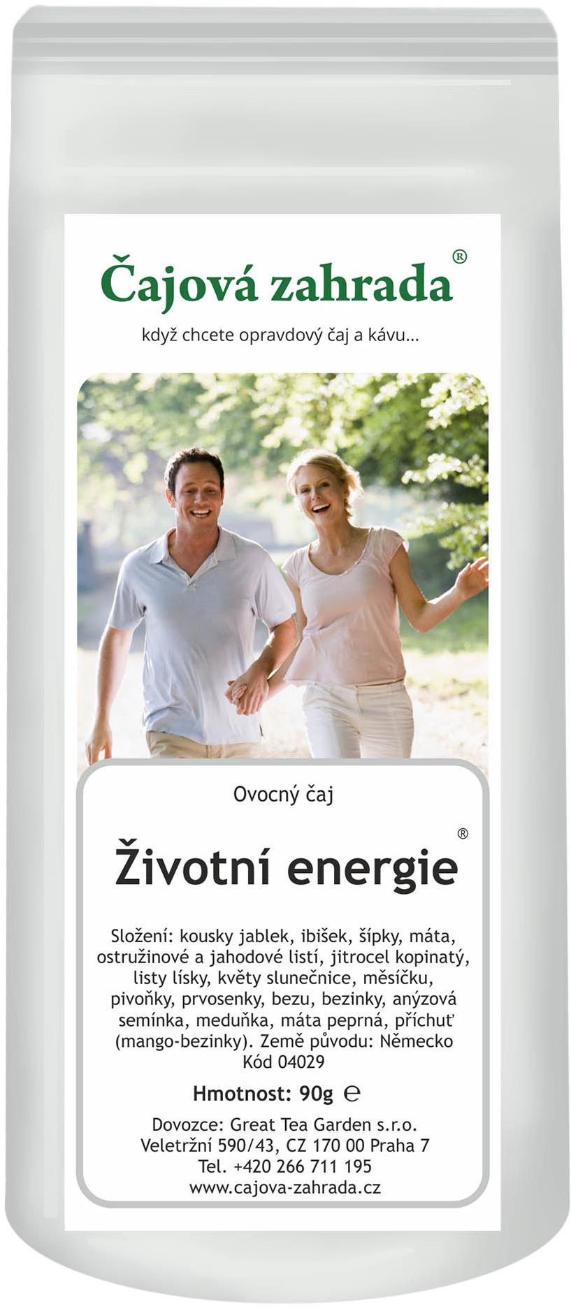 Čajová záhrada – Životná energia® – ovocný čaj, 90 g