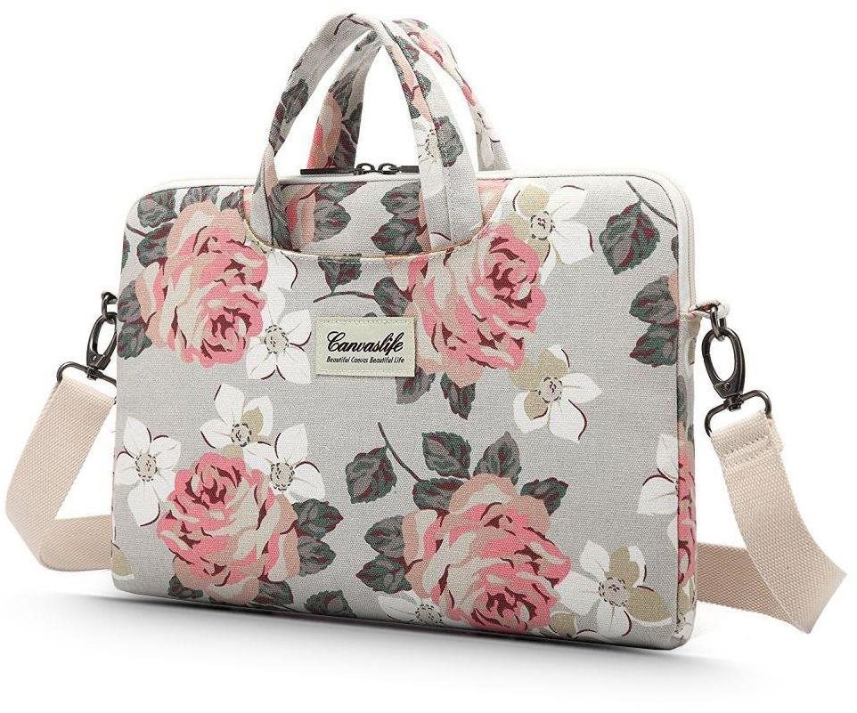 Canvaslife Briefcase taška na notebook 15–16, white rose