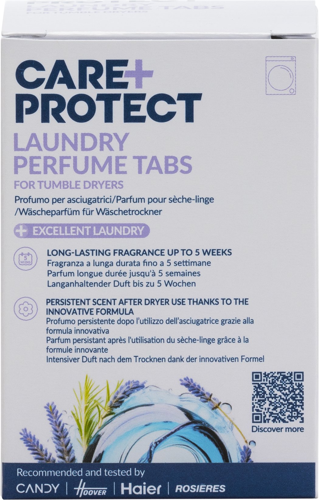 CARE + PROTECT Parfumové tablety na bielizeň do sušičky