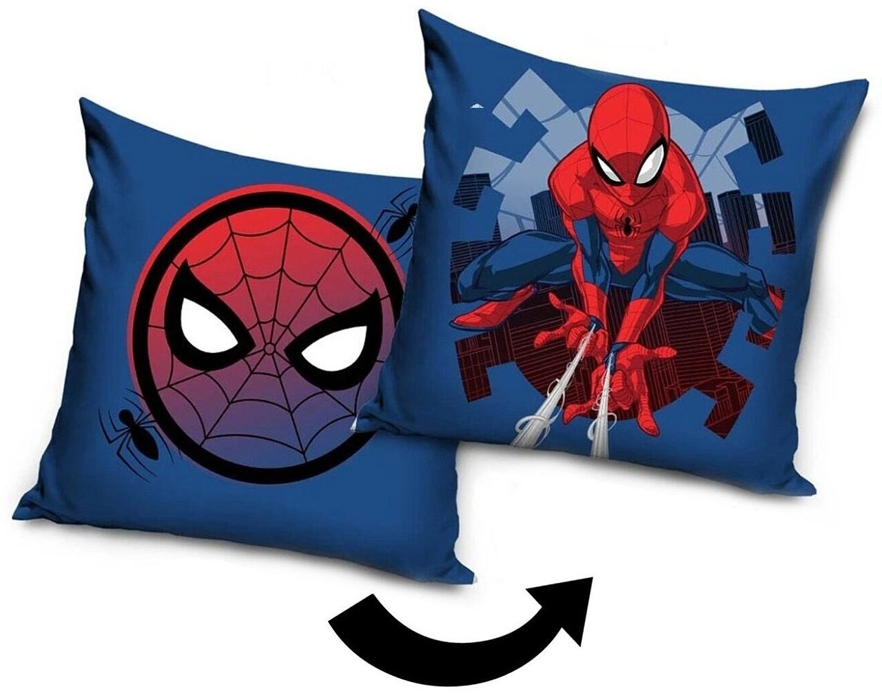 Carbotex Obojstranná obliečka na vankúšik Spider-Man Pavúčia legenda 40 × 40 cm