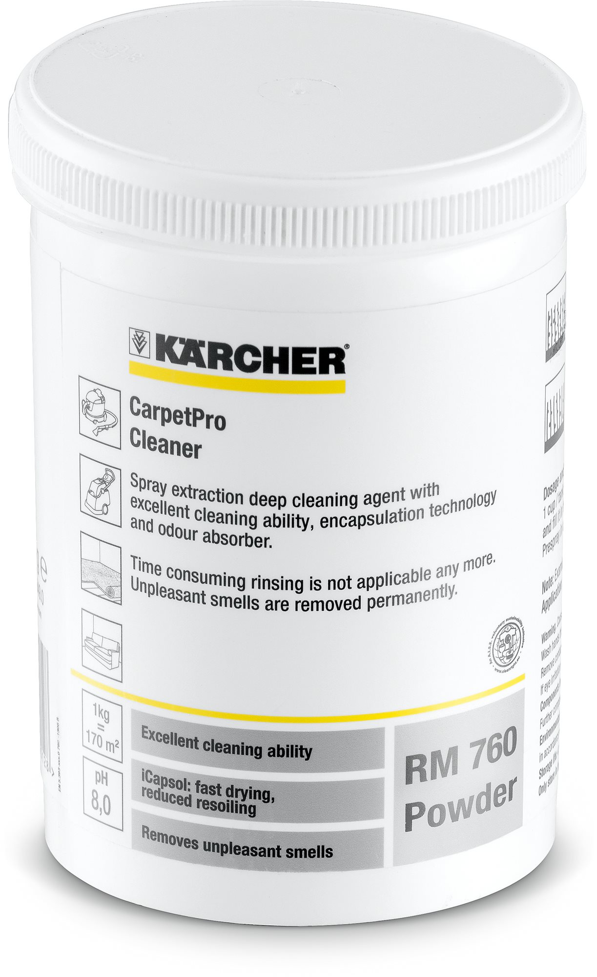 KÄRCHER CarpetPro čistič kobercov RM 760 prášok, 0,8 kg