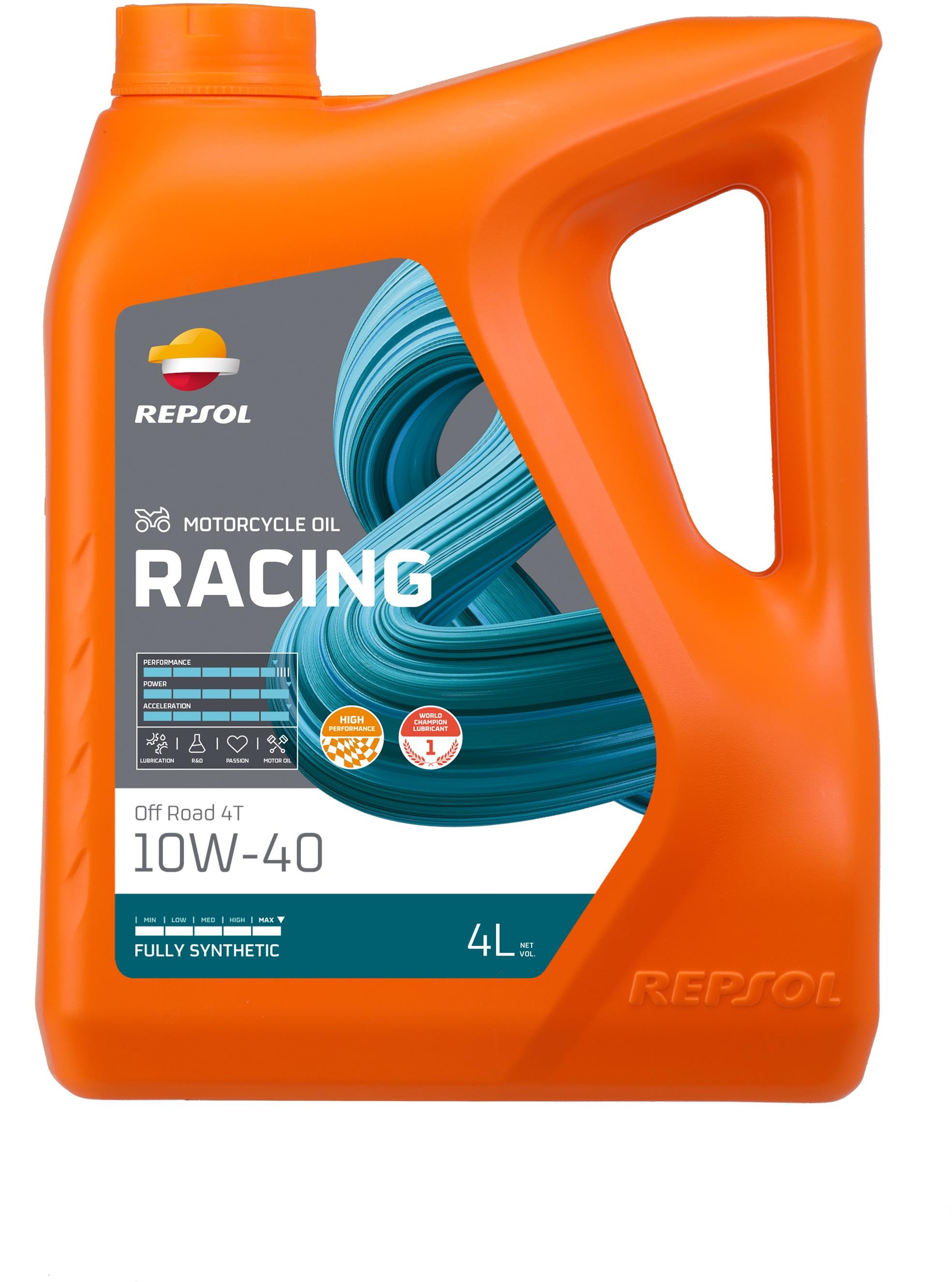 Repsol Racing Off Road 4T 10W/40, 4 l