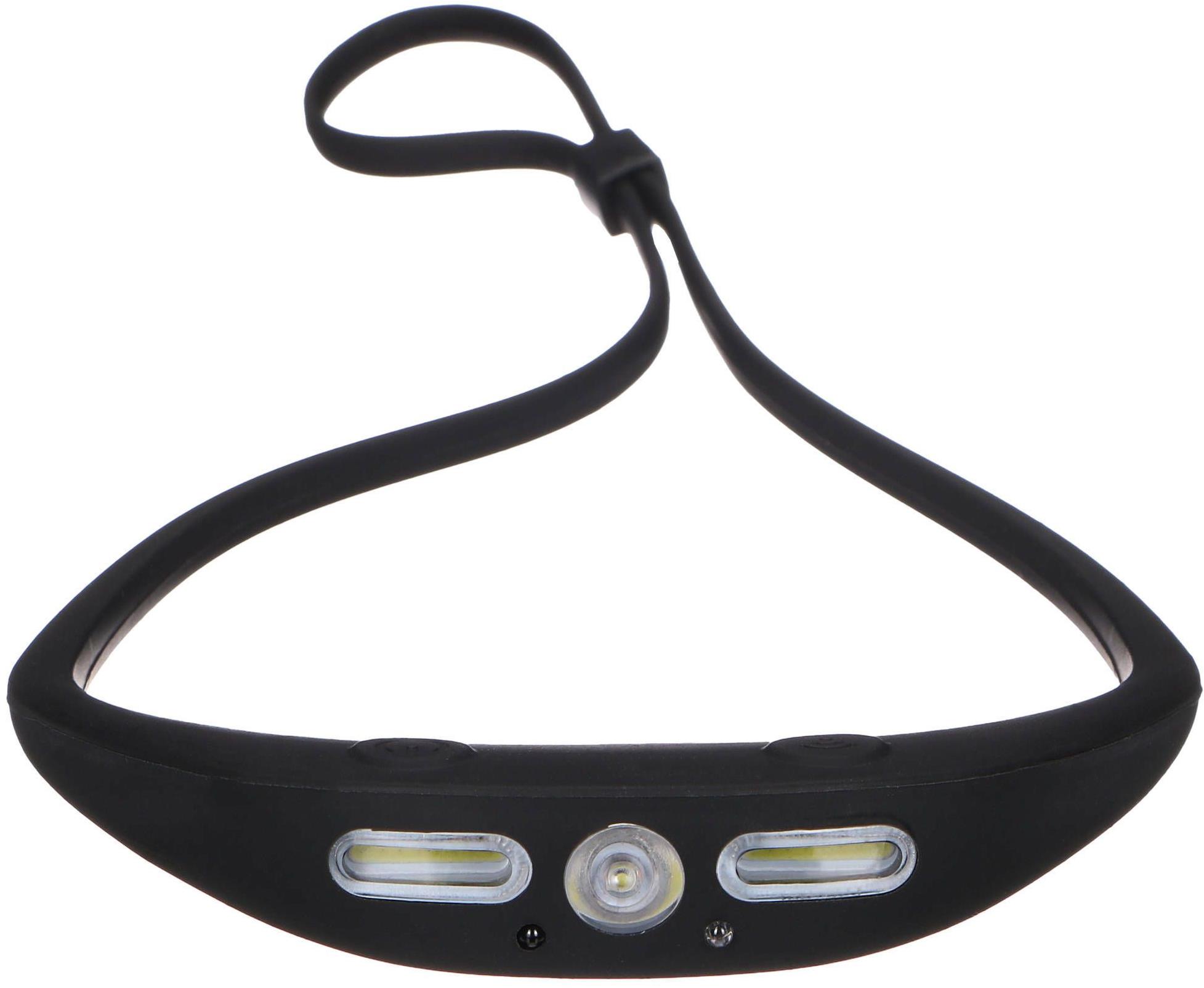 Sixtol Čelovka s gumovým pásikom a senzorom Headlamp Sensor 1, 160 lm, XPG LED, COB, USB