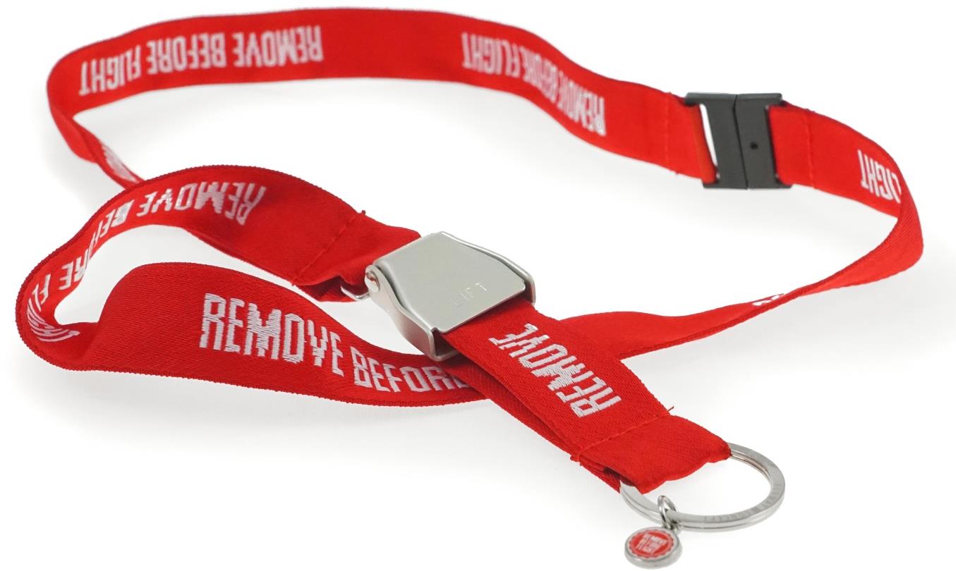 RBF ORIGINAL Remove Before Flight červená