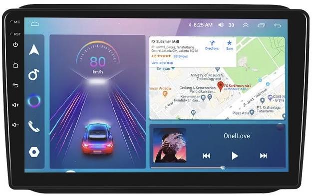 OSSURET Autorádio pre Škoda Fabia 2 mk2 Android s Bluetooth, GPS Navigácia Fabia II