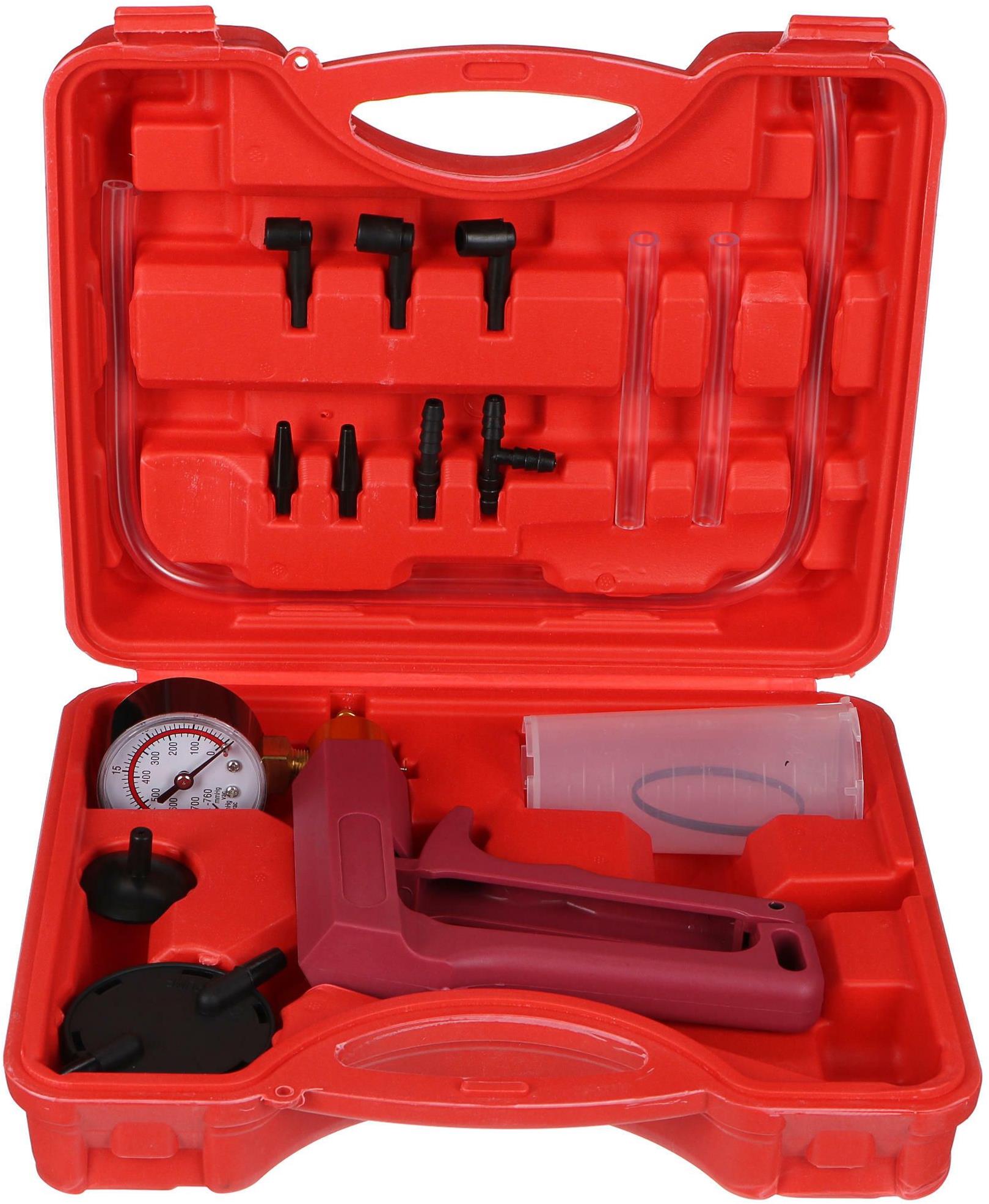 Sixtol Sada na podtlakové/vákuové testovanie brzdových systémov Mechanic Brake Tester 17