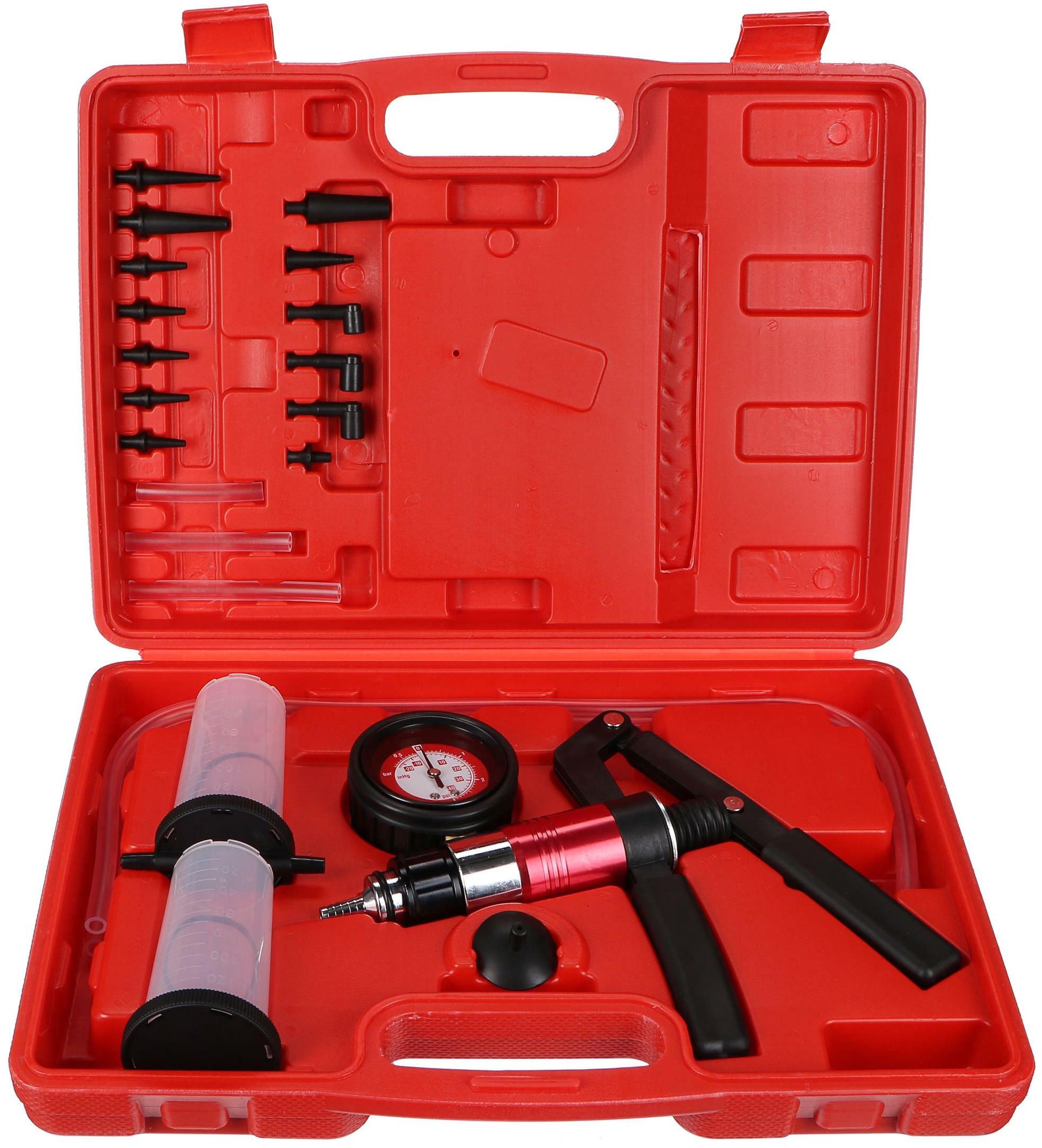 Sixtol Sada na podtlakové/vákuové testovanie brzdových systémov Mechanic Brake Tester 22