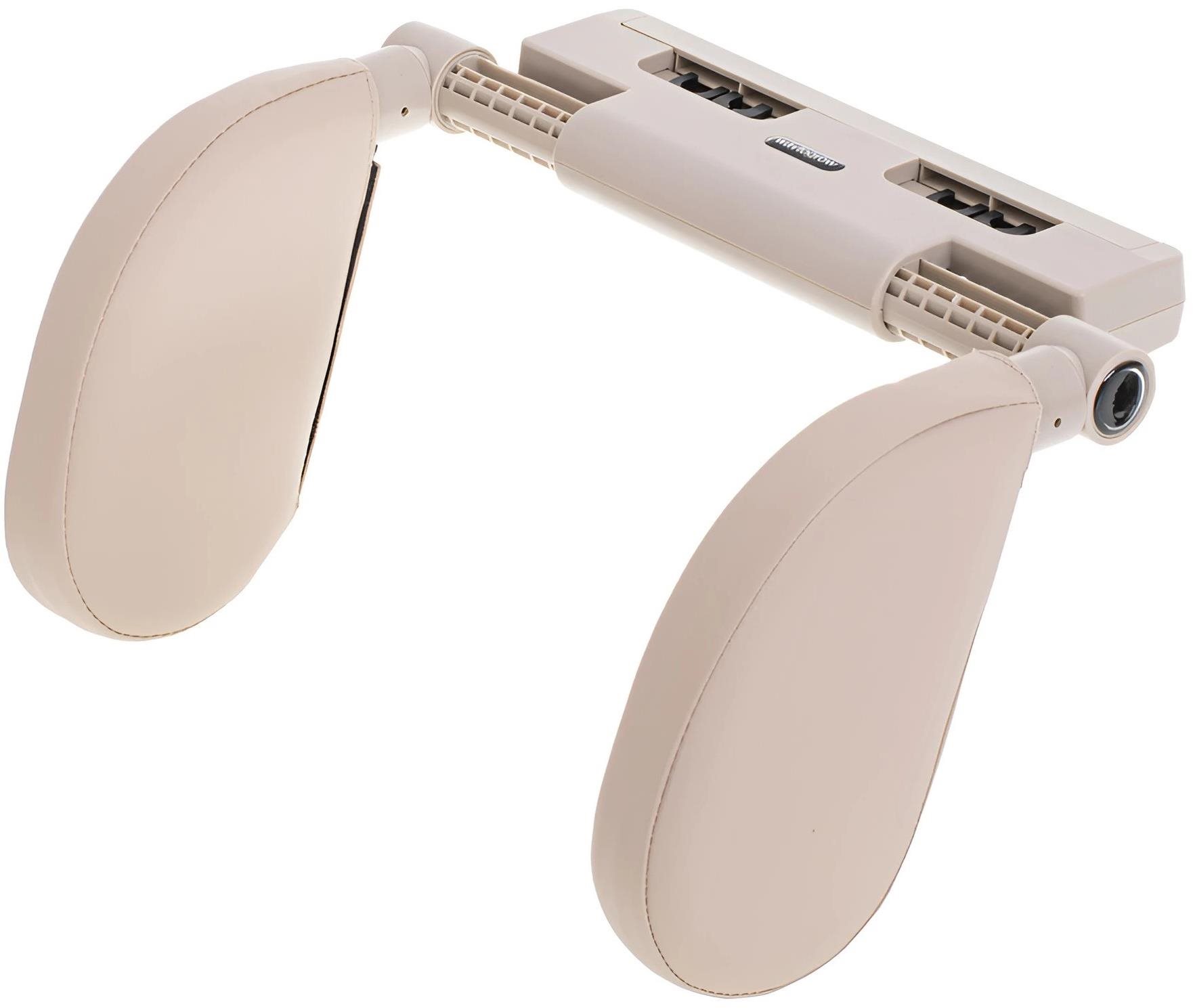 KIK KX5705 Opierka hlavy do auta, nastaviteľná, béžová