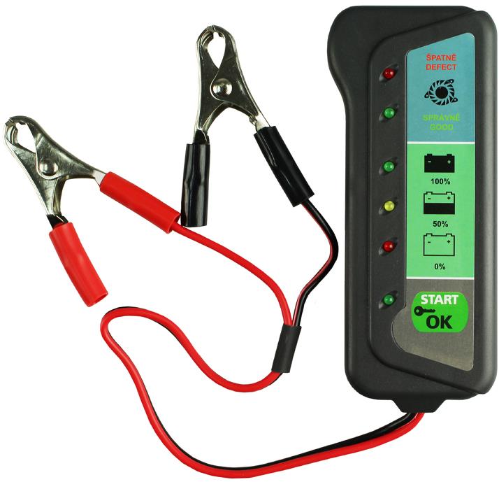 Cappa Tester autobatérií 12 V