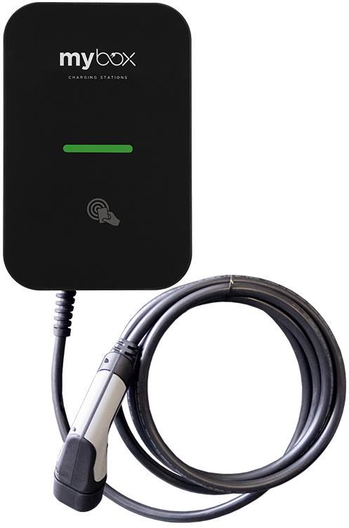 Wallbox MyBox HOME 22 kW – kábel Typ 2, 5 m (2. generácia)