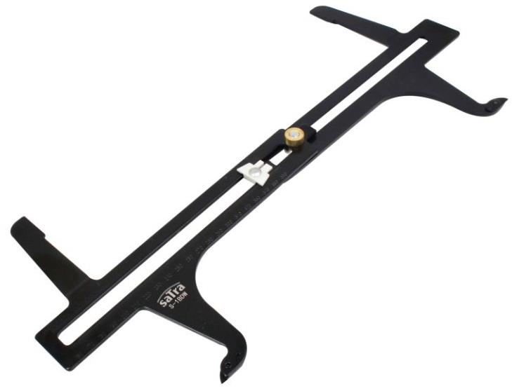 SATRA S-1BDW Posuvné meradlo pre brzdové kotúče a bubny 160 – 360 mm