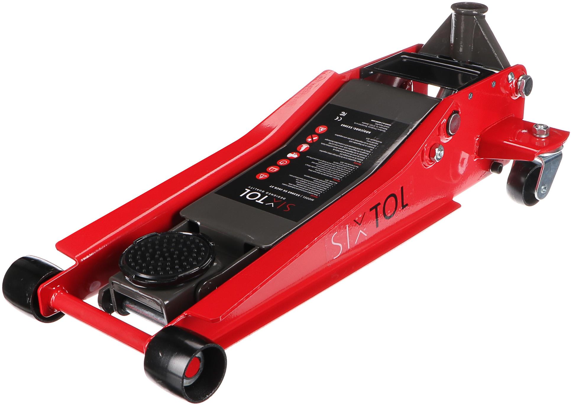 Sixtol Pojazdný hydraulický zdvihák heavy-duty 3 t nízkoprofilový SX JACK 3T