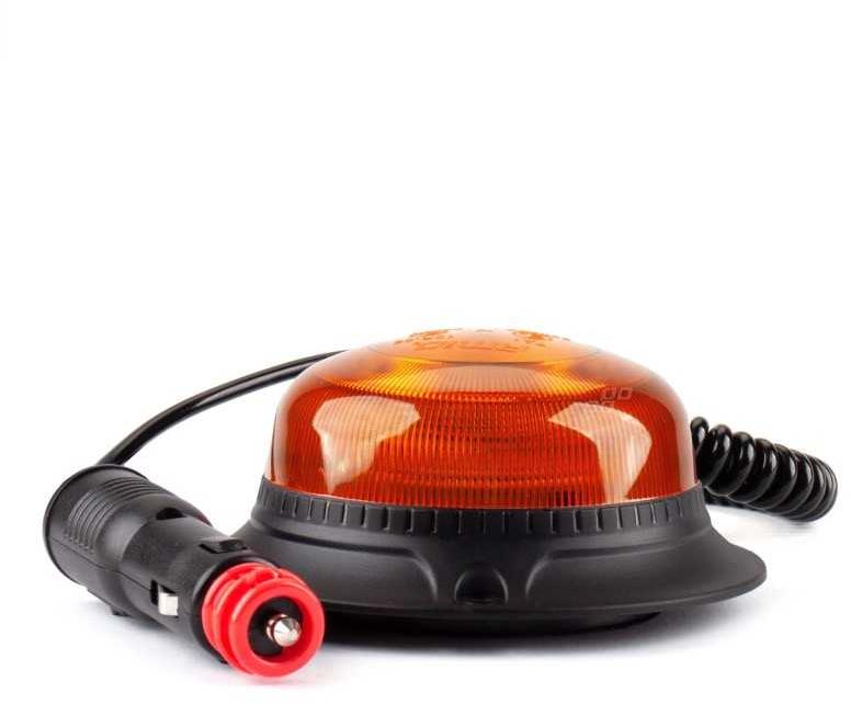 Amio Maják LED magnetický 12 V-24 V 18 LED, oranžový