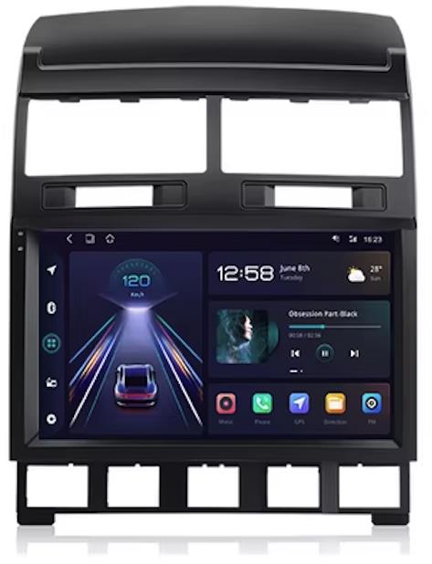 Ossuret Autorádio Volkswagen Touareg 2002 – 2010 s CarPlay, 8 GB, Android Auto, GPS navigácia