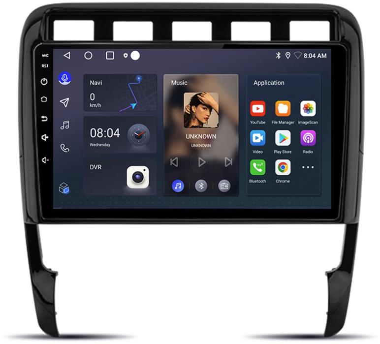 Ossuret 8 GB Autorádio Porsche Cayenne 1 9PA 2002 – 2010 CarPlay, Android Auto, 8-jadrový procesor