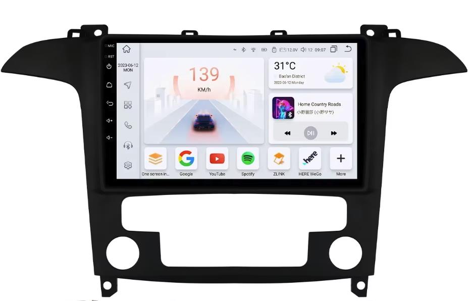 Ossuret Autorádio pre Ford S Max S-MAX 2007 – 2015 2+32 GB Carplay a Android Auto
