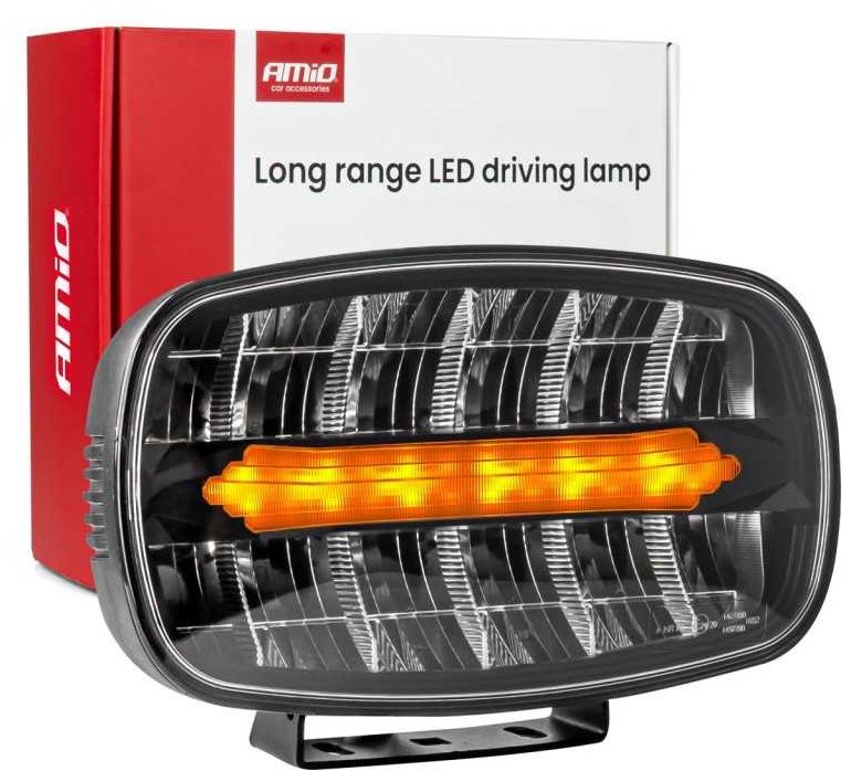 Amio Diaľkový svetlomet LED 7000 lm 109 W 12 – 24 V homologácia