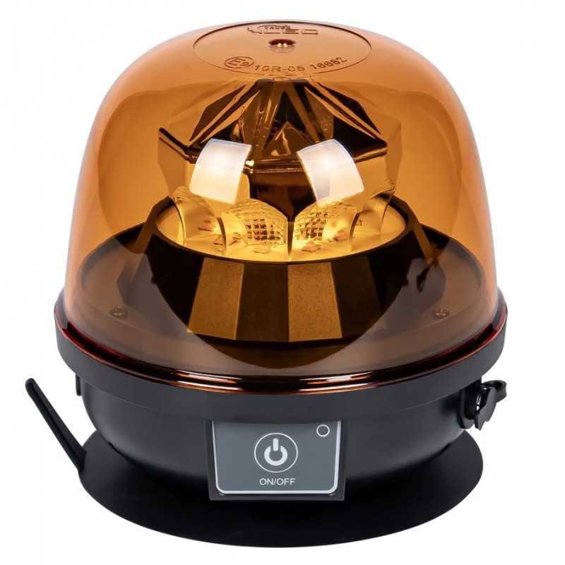 Kamar Maják LED magnetický 10× LED 20 W 12/24 V nabíjací