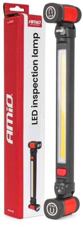 Amio Pracovná lampa akumulátorová LED COB 10 W 4400 mAh