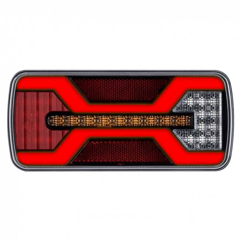 Kamar Svetlo LED zadné združené + hmlovka 12/24 VL/P kábel