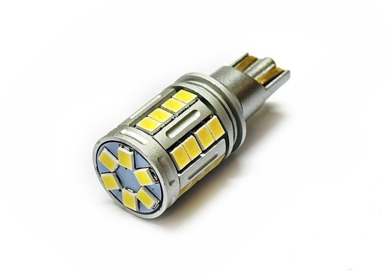 Autolamp LED 12V-24V W2,1 × 9,5d číra W16W 2000 lm