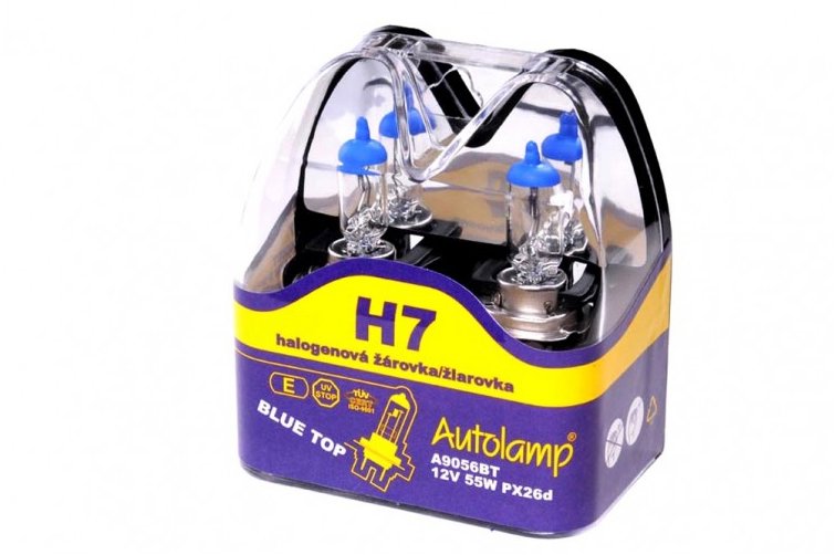 AUTOLAMP H7 12V 55W PX26d BLUETOP 2 ks
