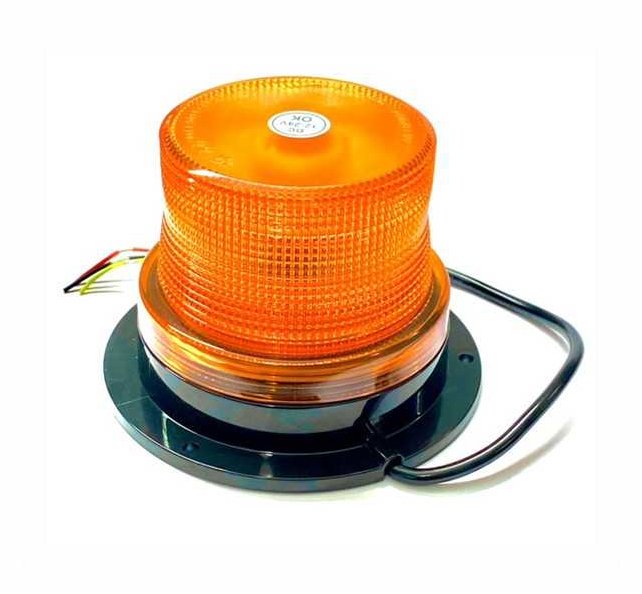 Autolamp Maják LED pevný 12 V – 24 V oranžový 24 W