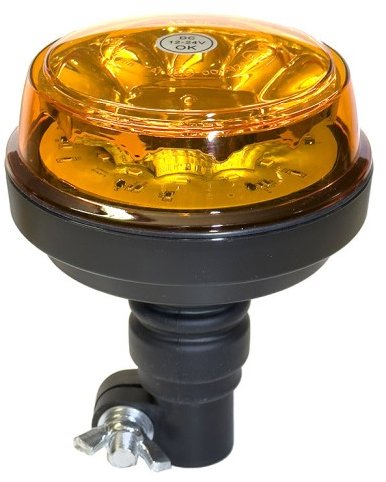 Autolamp CZ LED maják na tyč 12 V – 24 V, oranžový, 12 LED × 1 W