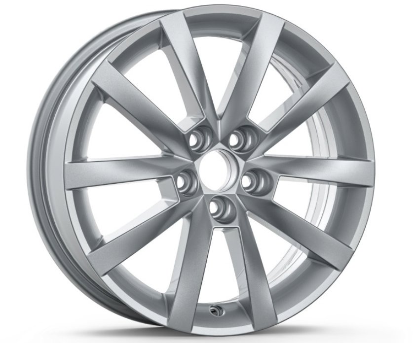 Škoda Koleso z ľahkej zliatiny ALARIS 16" Scala, Kamiq bez krytky