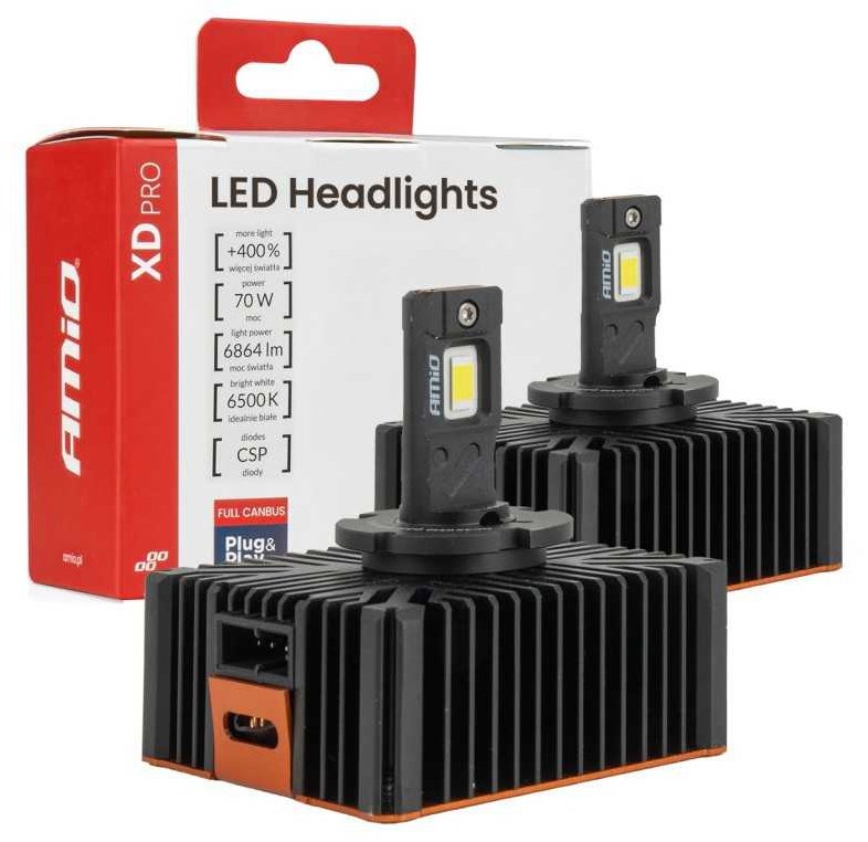 Amio LED D5S 3432 LM 2 ks