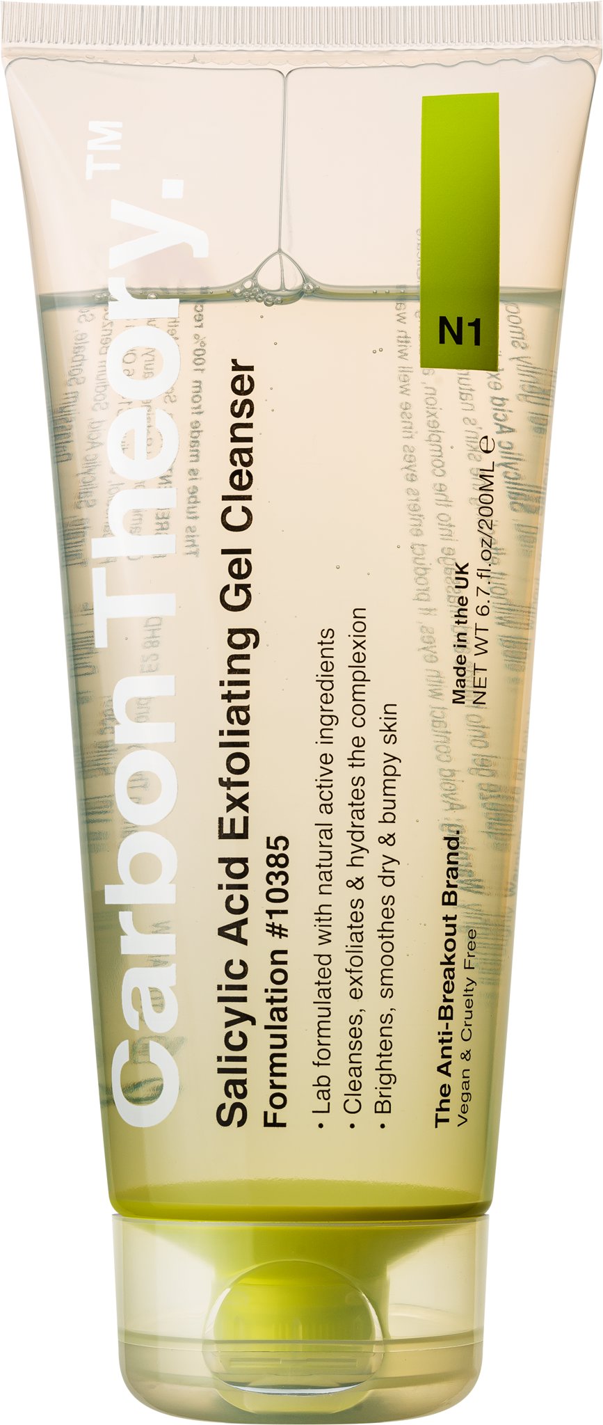 Carbon Theory Salicylic Acid Exfoliating Gel Cleanser