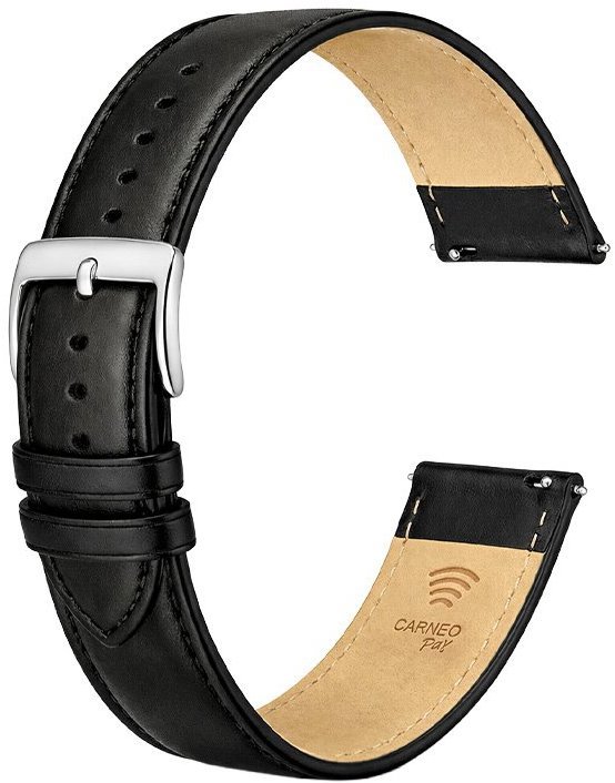 CARNEO PAY kožený 20 mm black