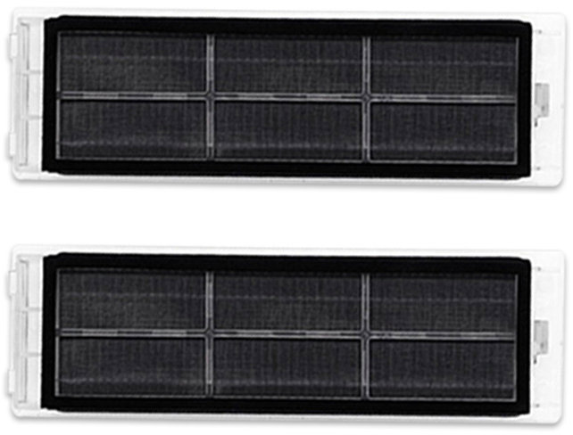 CareWave HEPA Filter s aktívnym uhlím pre Roborock S6 S60 T6, Xiaowa E, Mi Robot Vacuum, 2 ks