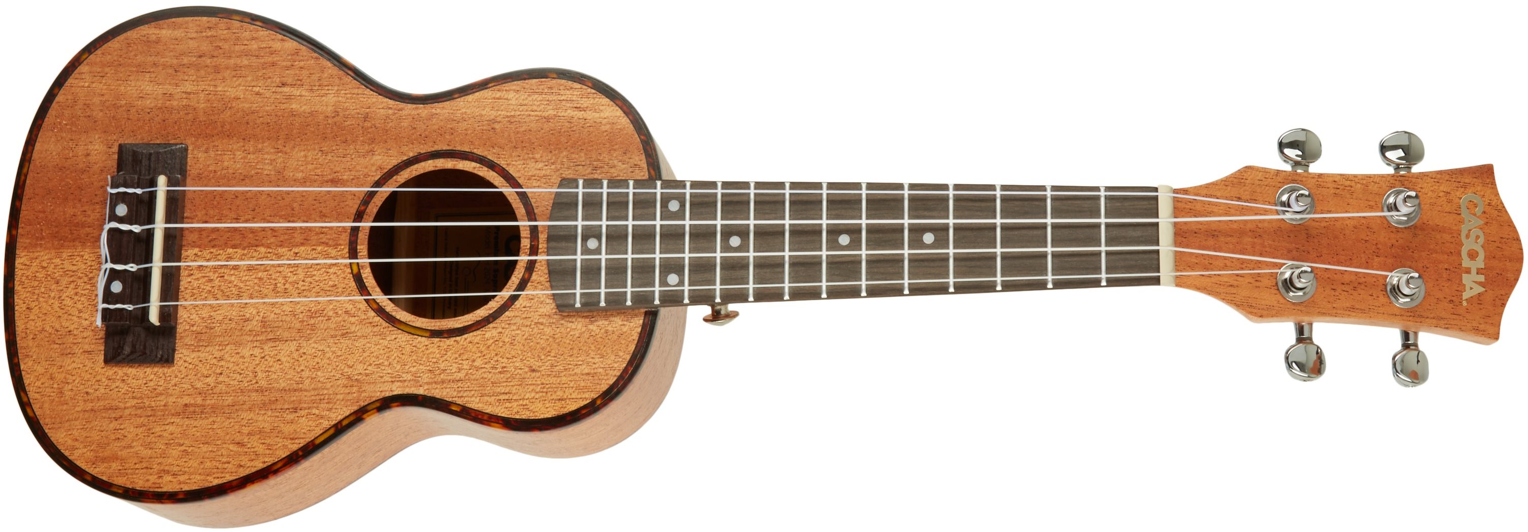 CASCHA HH 2026 Soprano Mahogany Ukulele Sada
