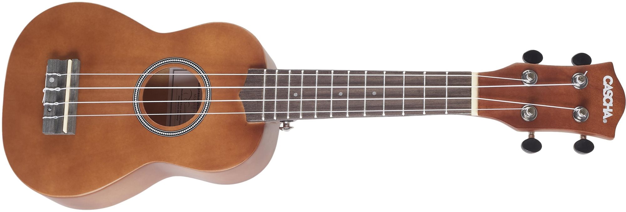 CASCHA HH 3956 EN Soprano Ukulele Bundle Brown