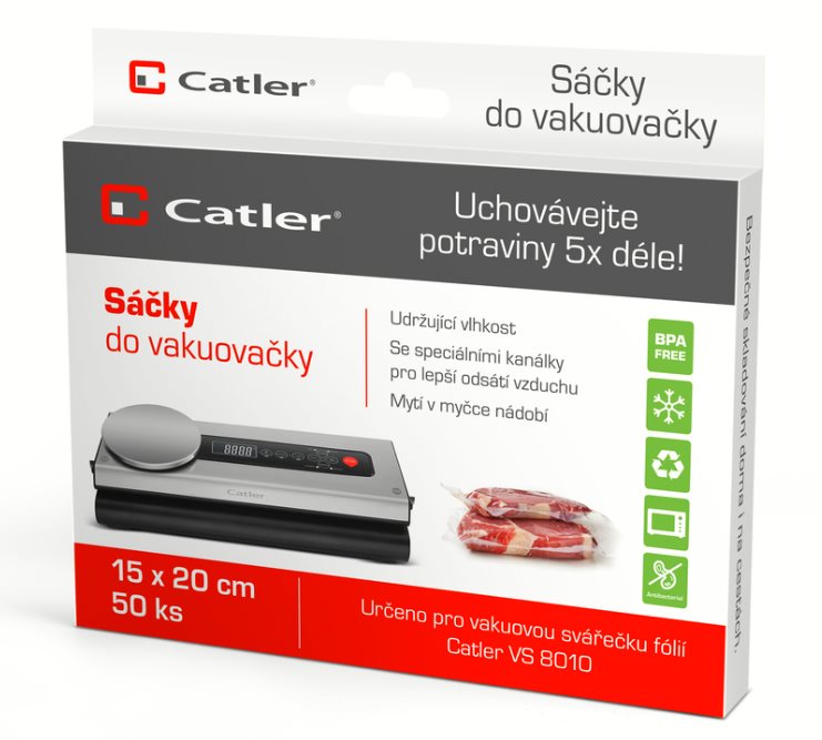 CATLER Vákuovacie vrecúško 15x20