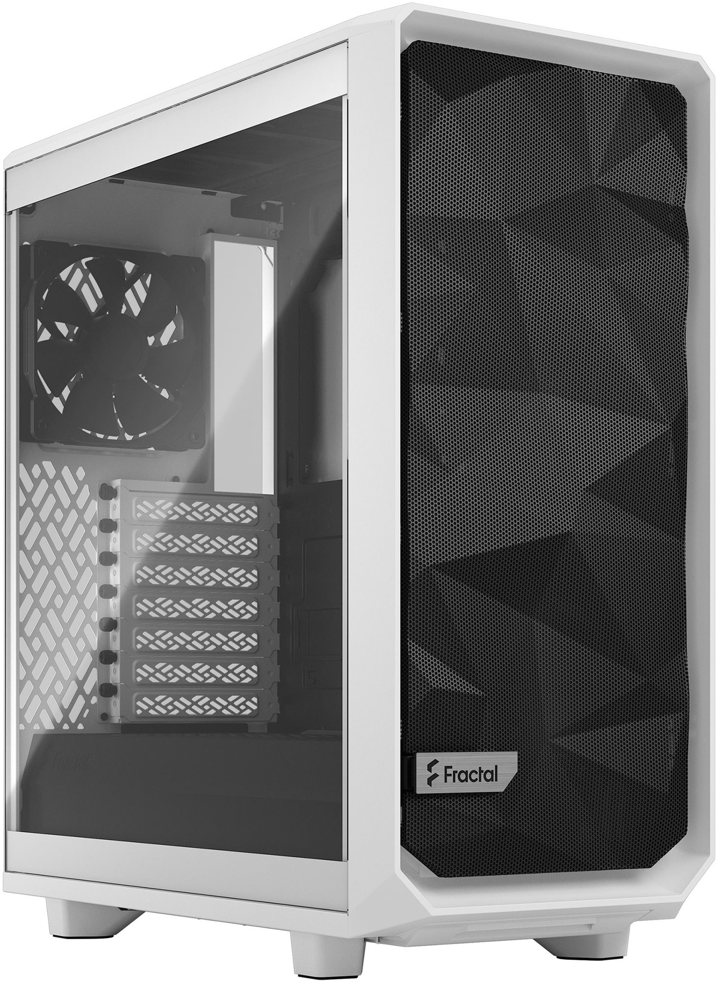 Fractal Design Meshify 2 Compact White TG Clear