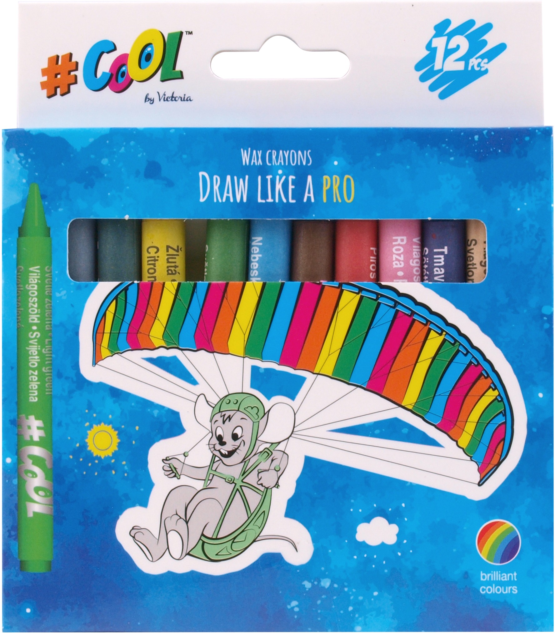 #COOL BY VICTORIA okrúhle, 8 mm, 12 farieb