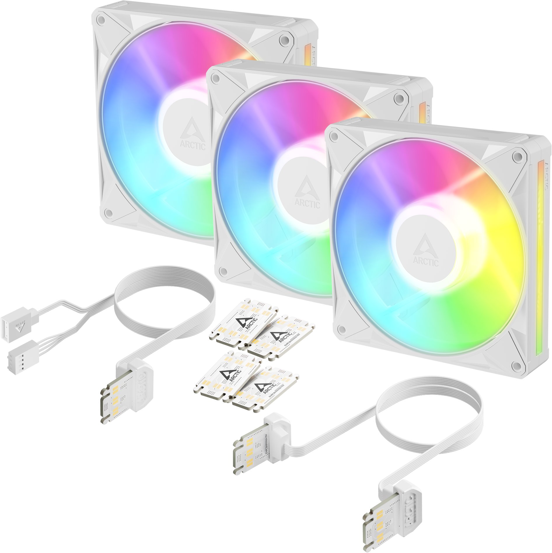 ARCTIC BioniX P14 A-RGB White 3 ks v balení