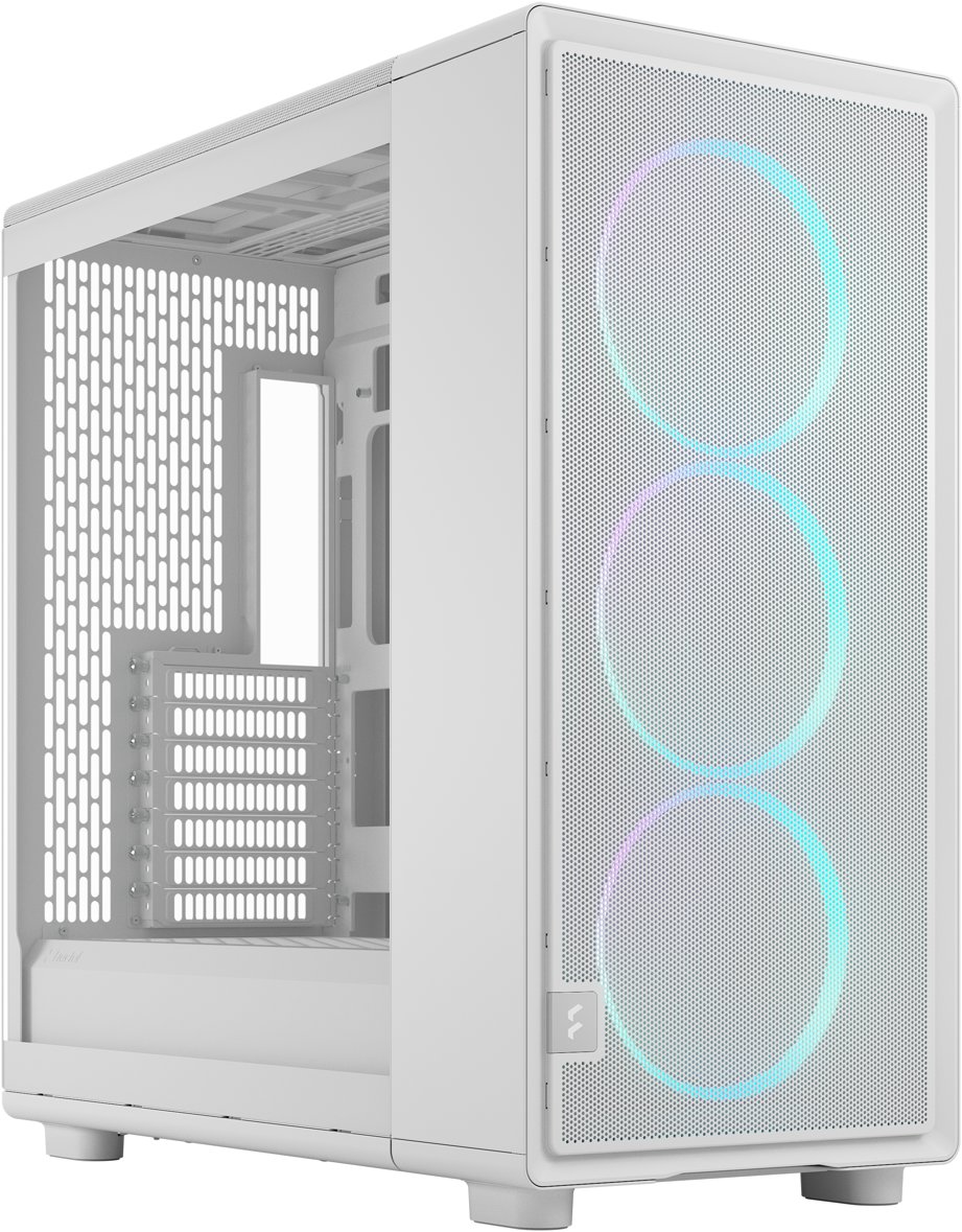 Fractal Design Epoch XL White TG RGB Clear Tint