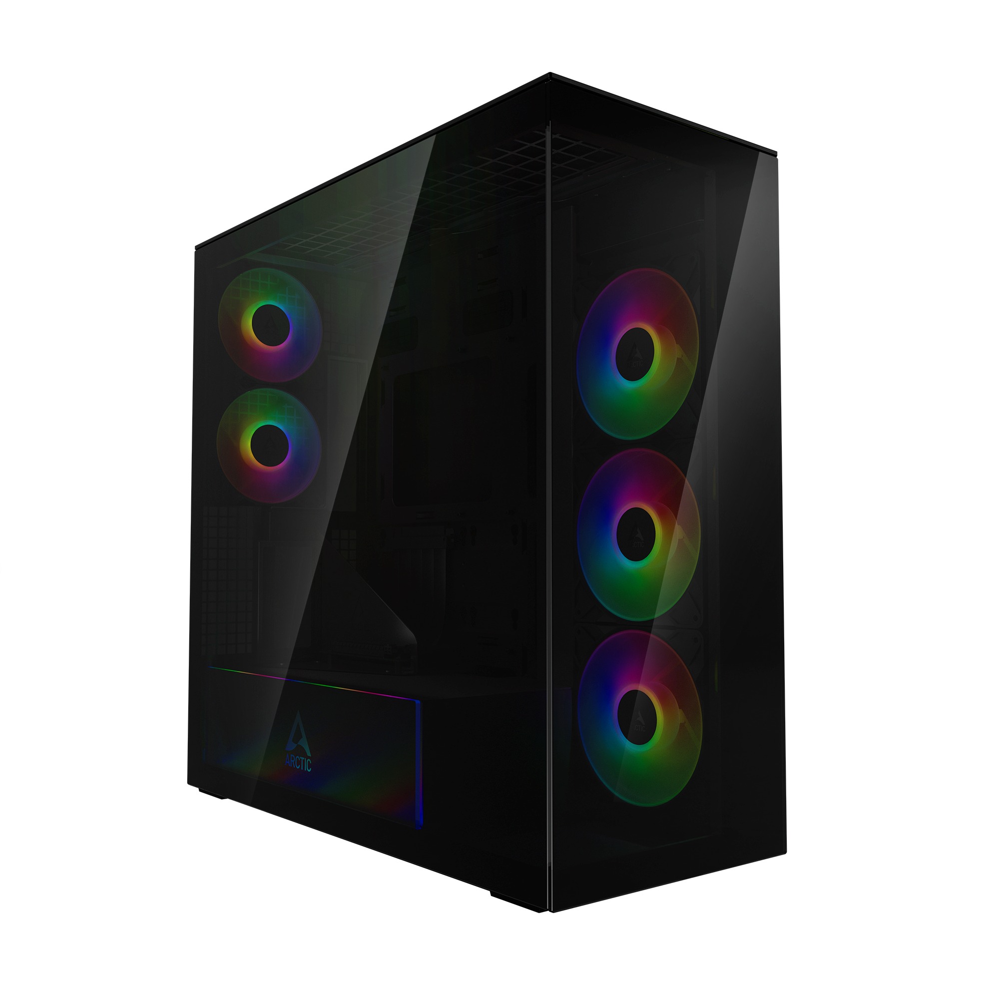 ARCTIC XTENDER with Vertical GPU Mount (Black)