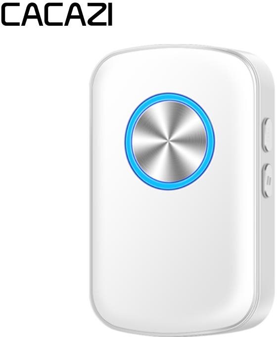 CACAZI Prídavný prijímač k bezdrôtovému zvončeku FA28 – biely