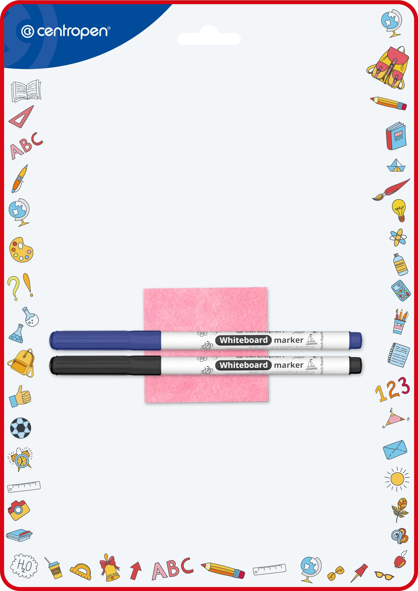 Centropen stierateľná tabuľka 7769